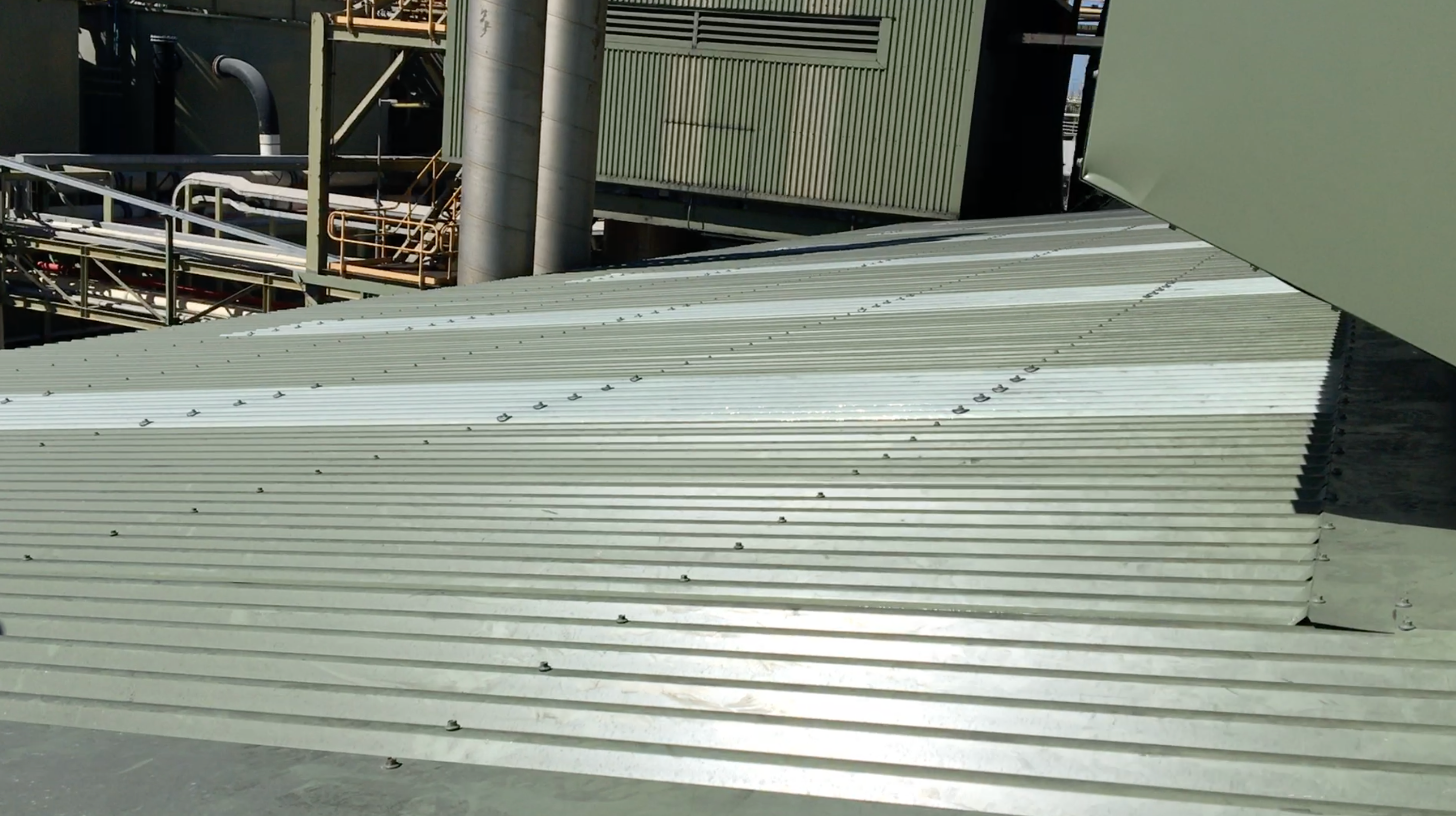 Copper Concentrate Shed — Roof & Structural Upgrade — Photo 20