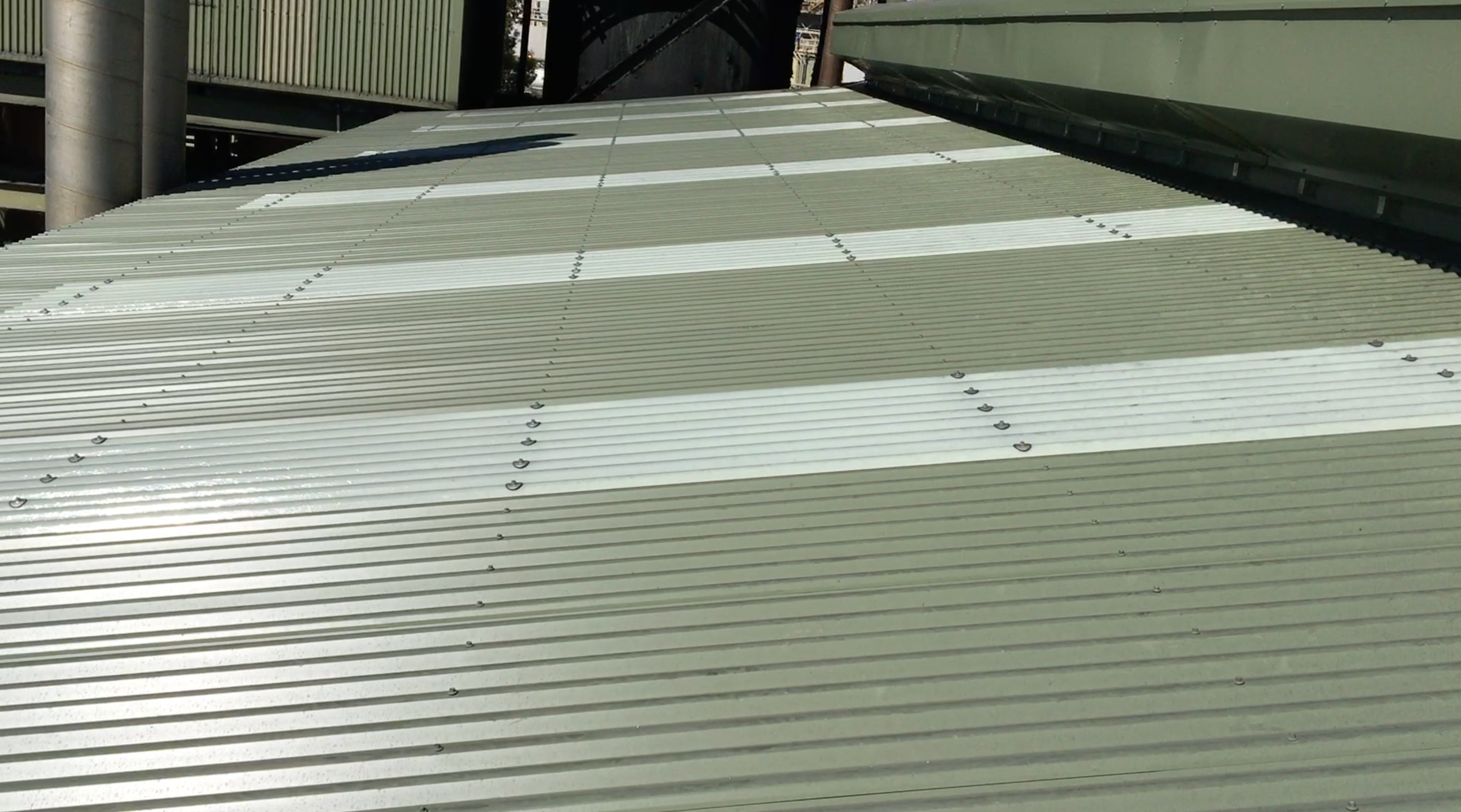 Copper Concentrate Shed — Roof & Structural Upgrade — Photo 21