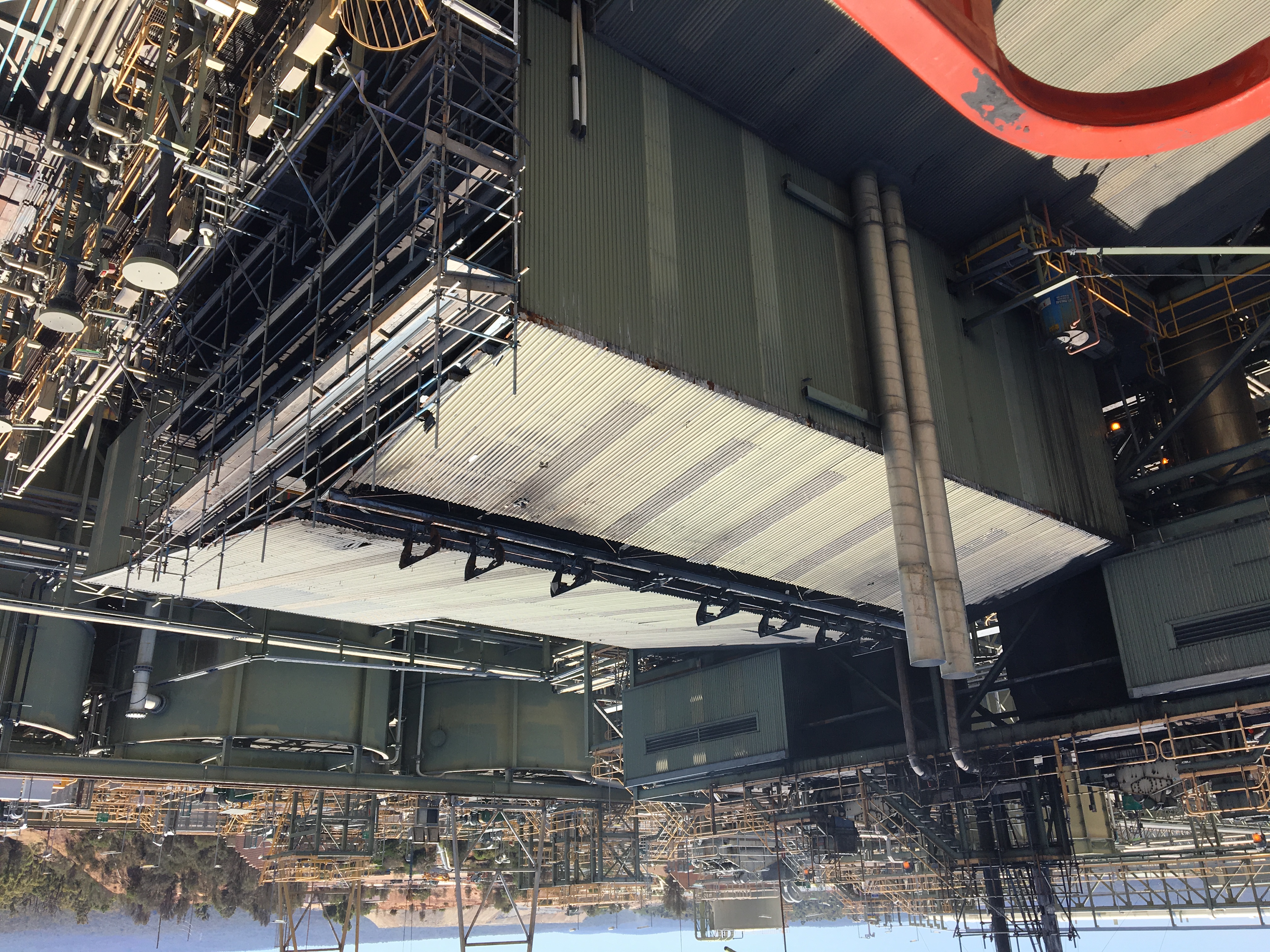 Copper Concentrate Shed — Roof & Structural Upgrade — Photo 3