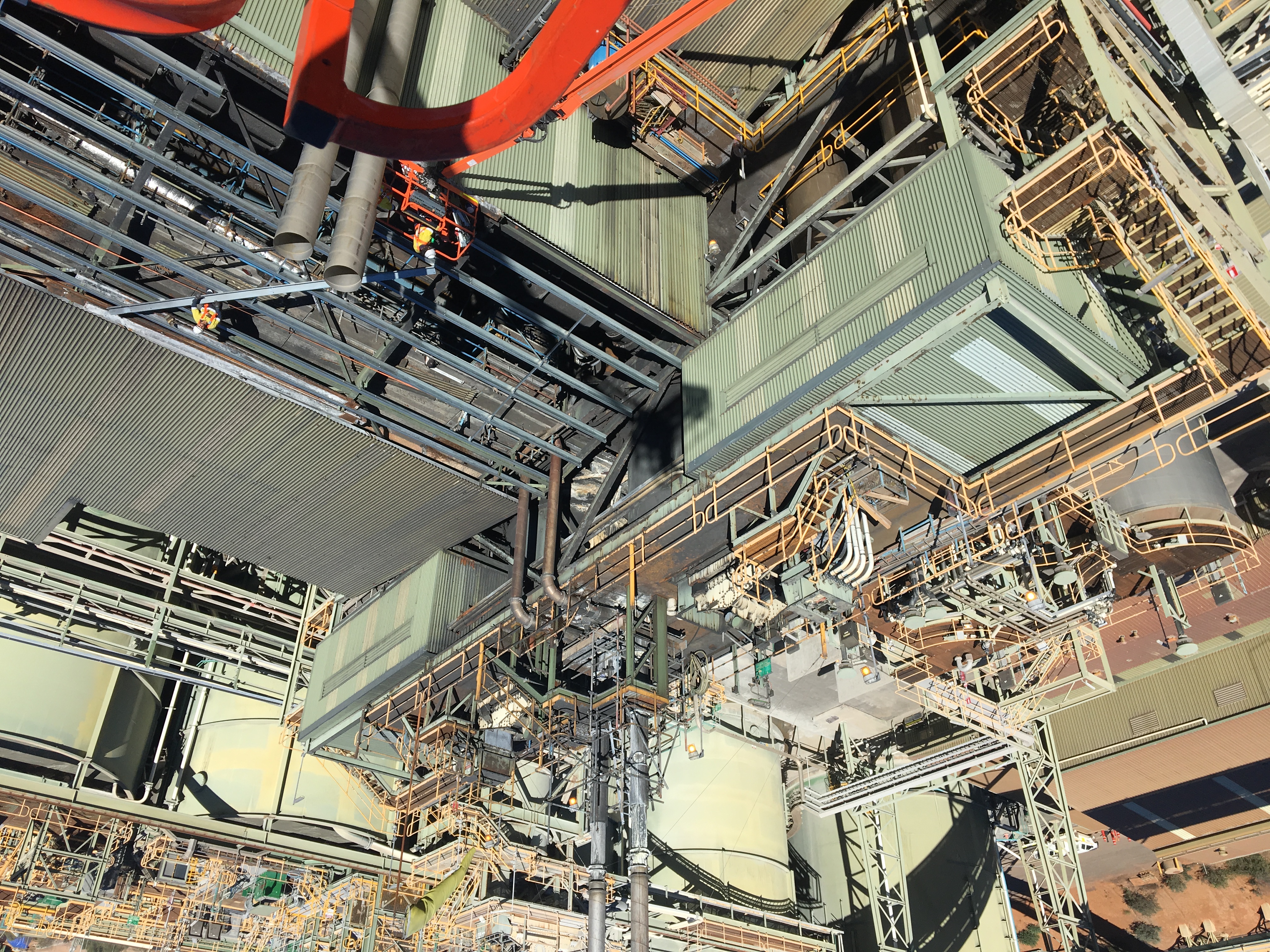 Copper Concentrate Shed — Roof & Structural Upgrade — Photo 8