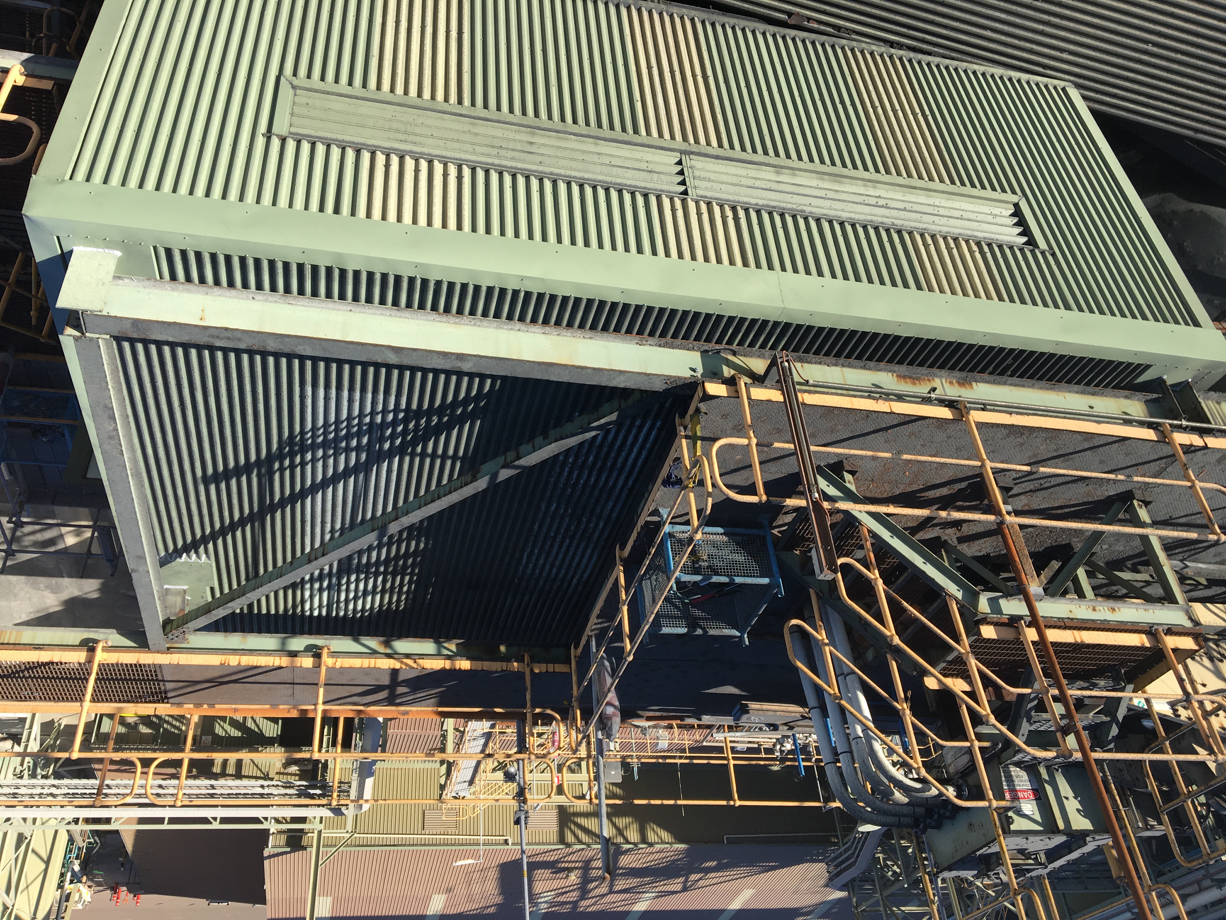 Copper Concentrate Shed — Roof & Structural Upgrade — Photo 9