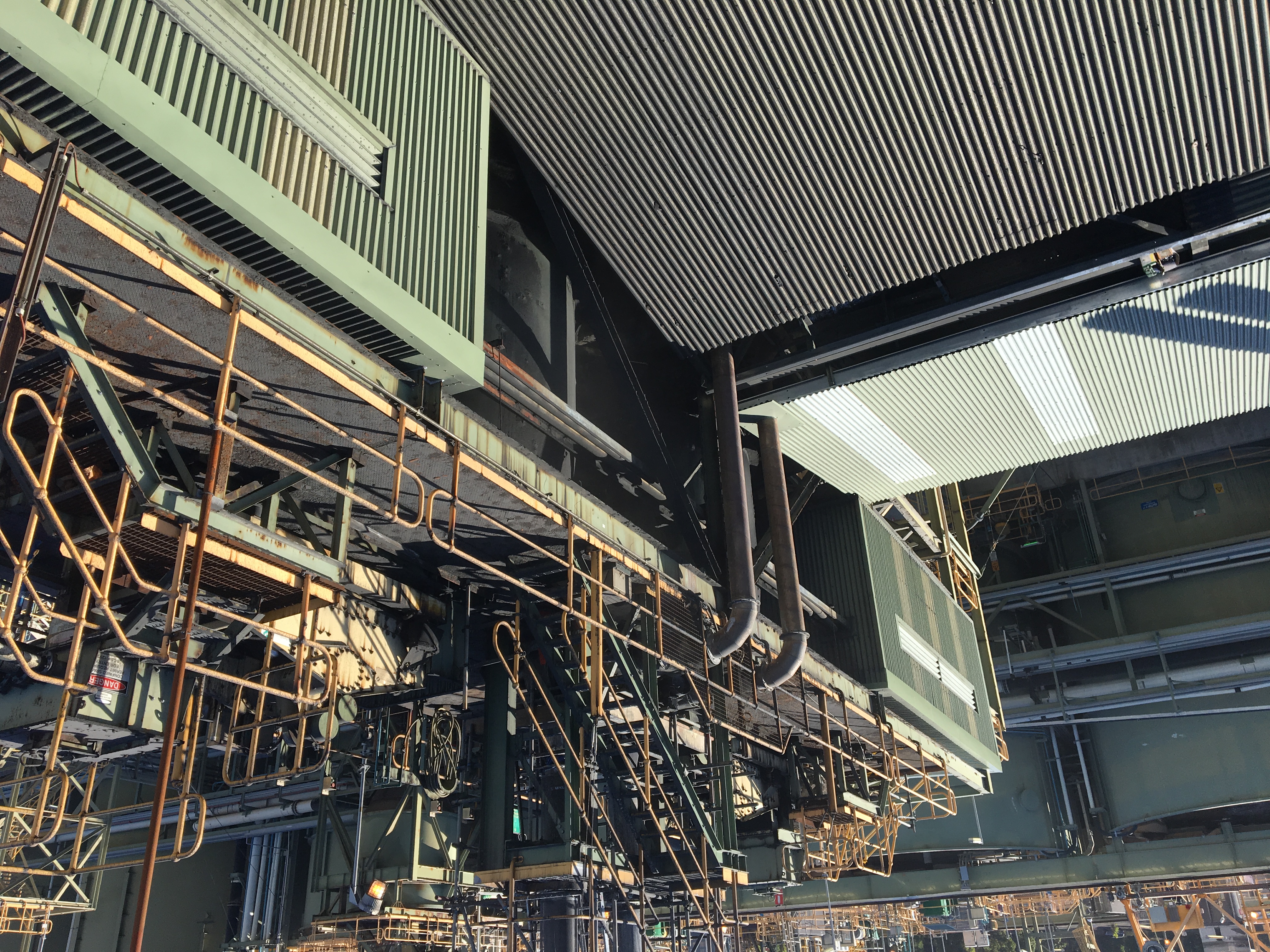 Copper Concentrate Shed — Roof & Structural Upgrade — Photo 2