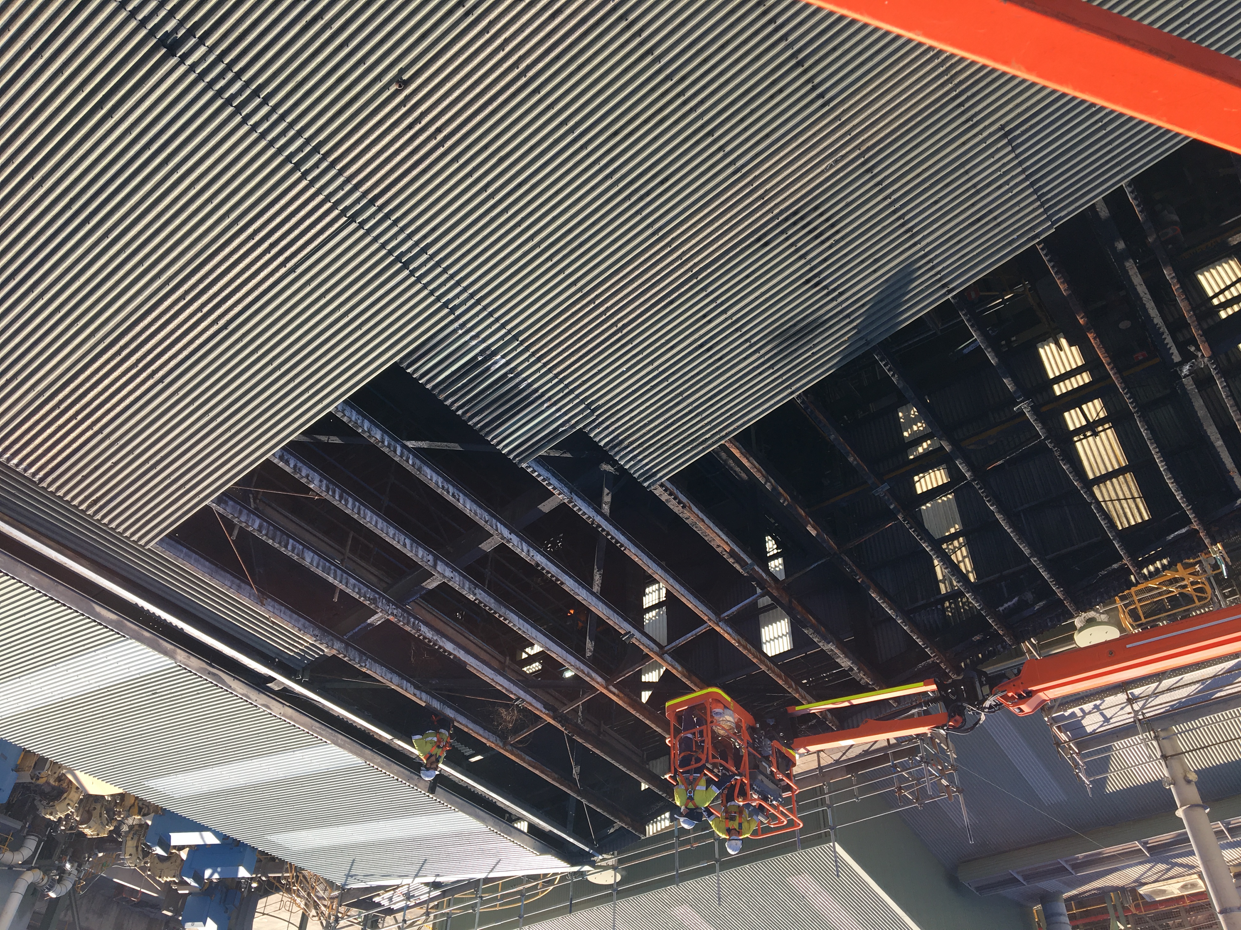 Copper Concentrate Shed — Roof & Structural Upgrade — Photo 6