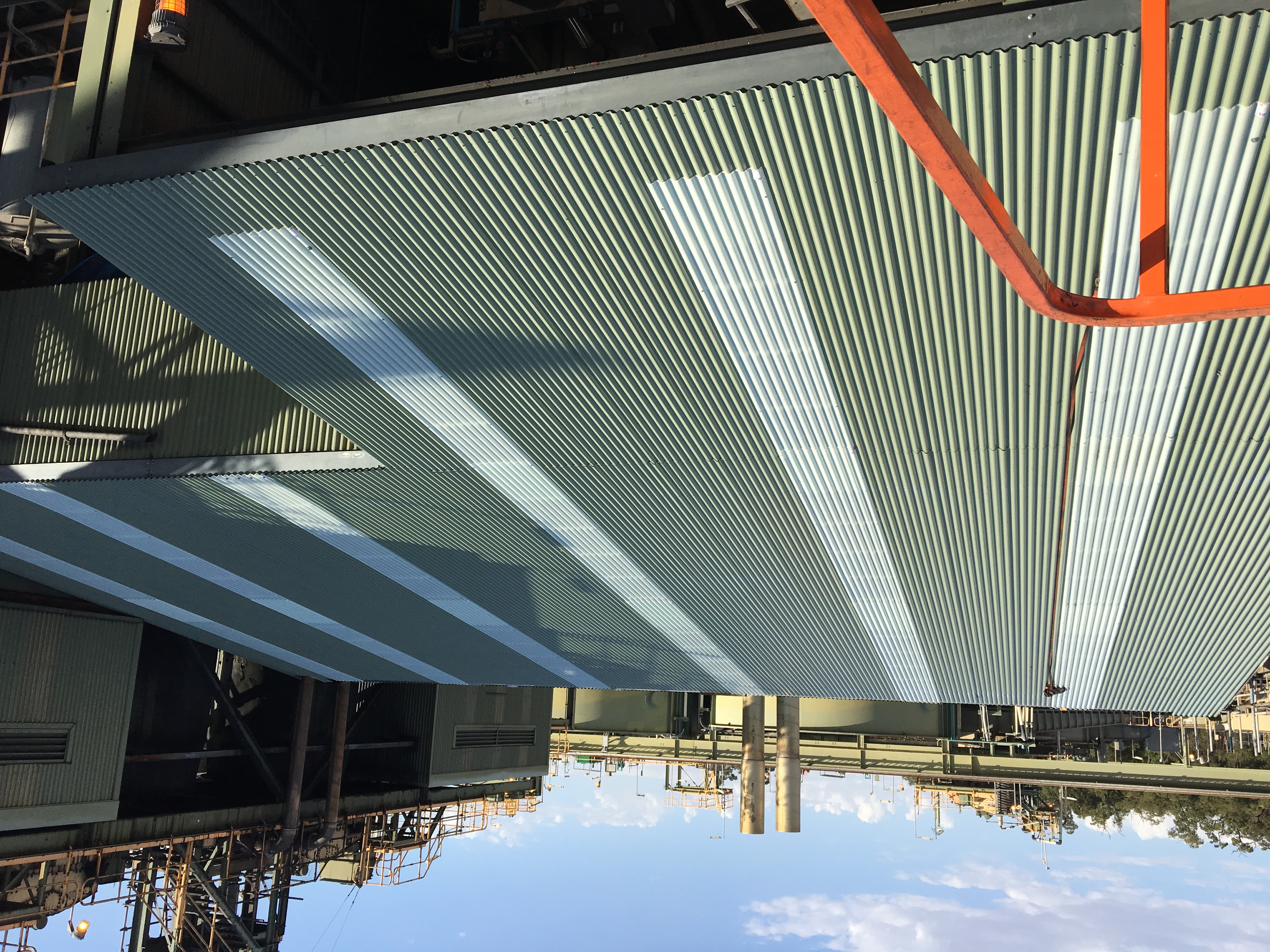 Copper Concentrate Shed — Roof & Structural Upgrade — Photo 11