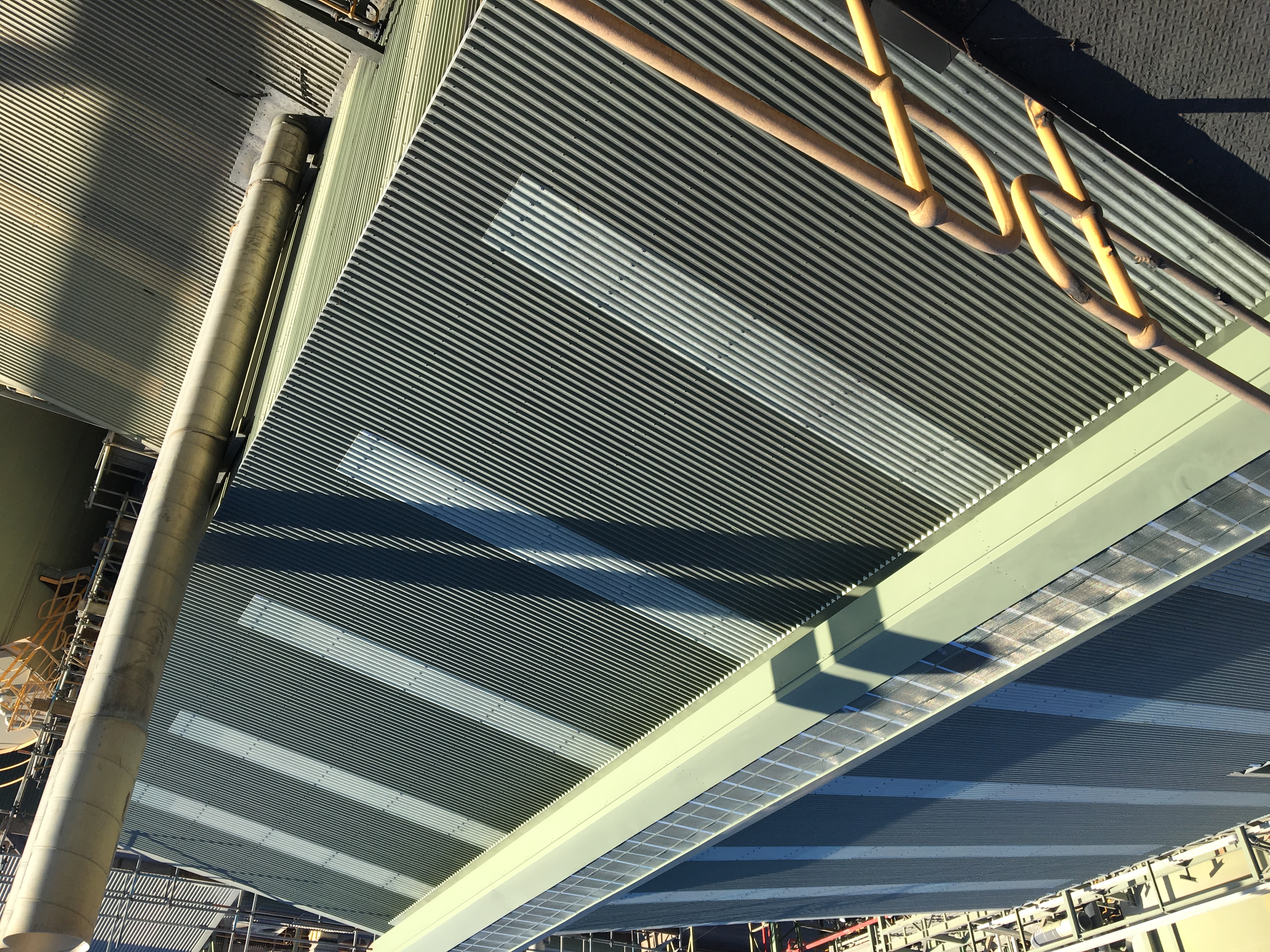 Copper Concentrate Shed — Roof & Structural Upgrade — Photo 12