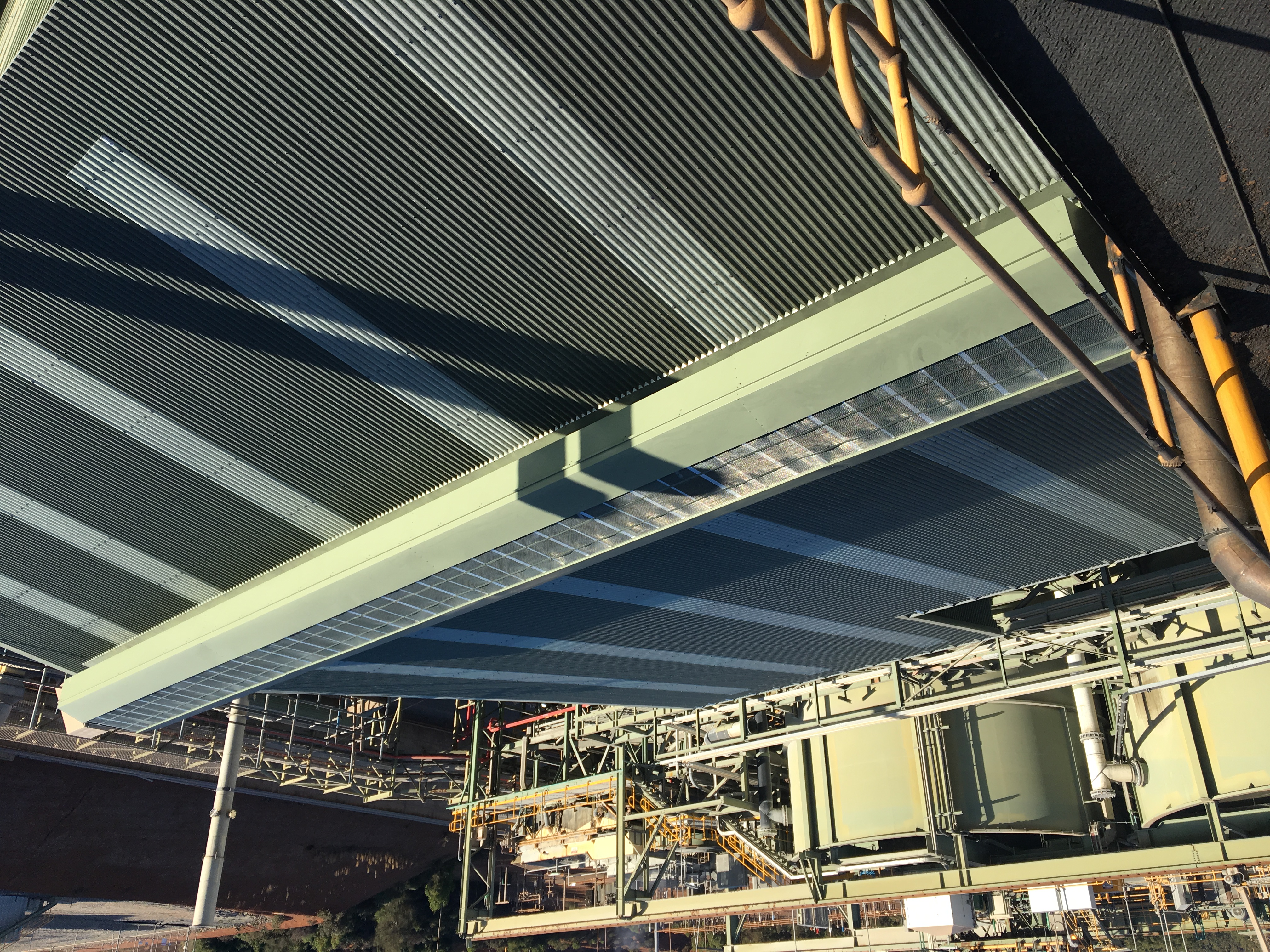 Copper Concentrate Shed — Roof & Structural Upgrade — Photo 13