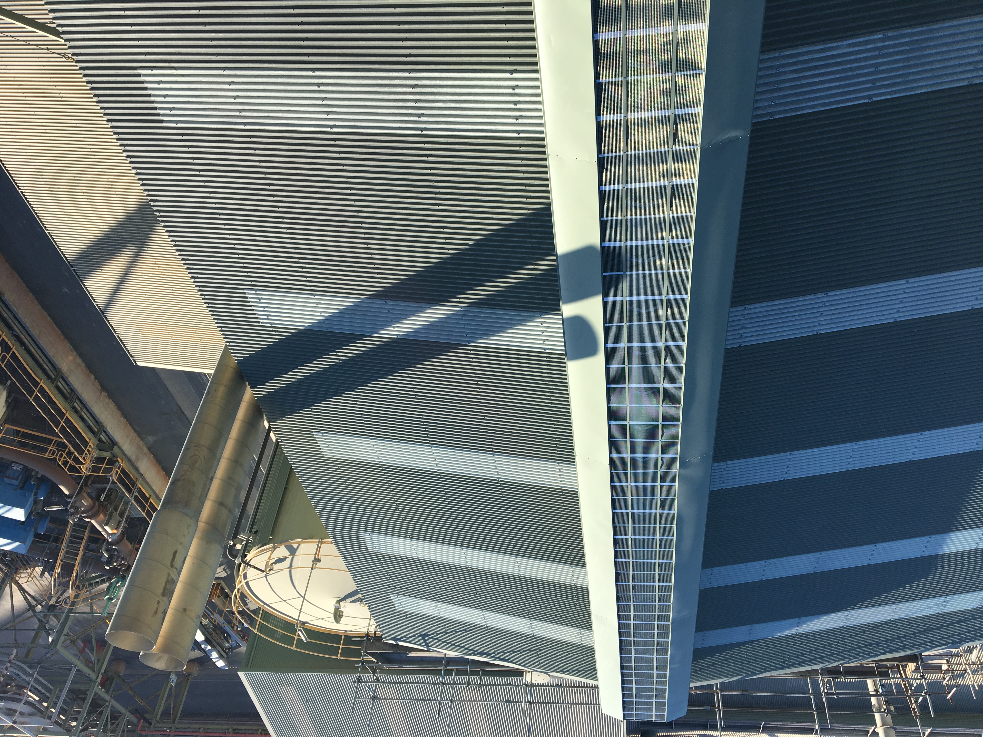 Copper Concentrate Shed — Roof & Structural Upgrade — Photo 14