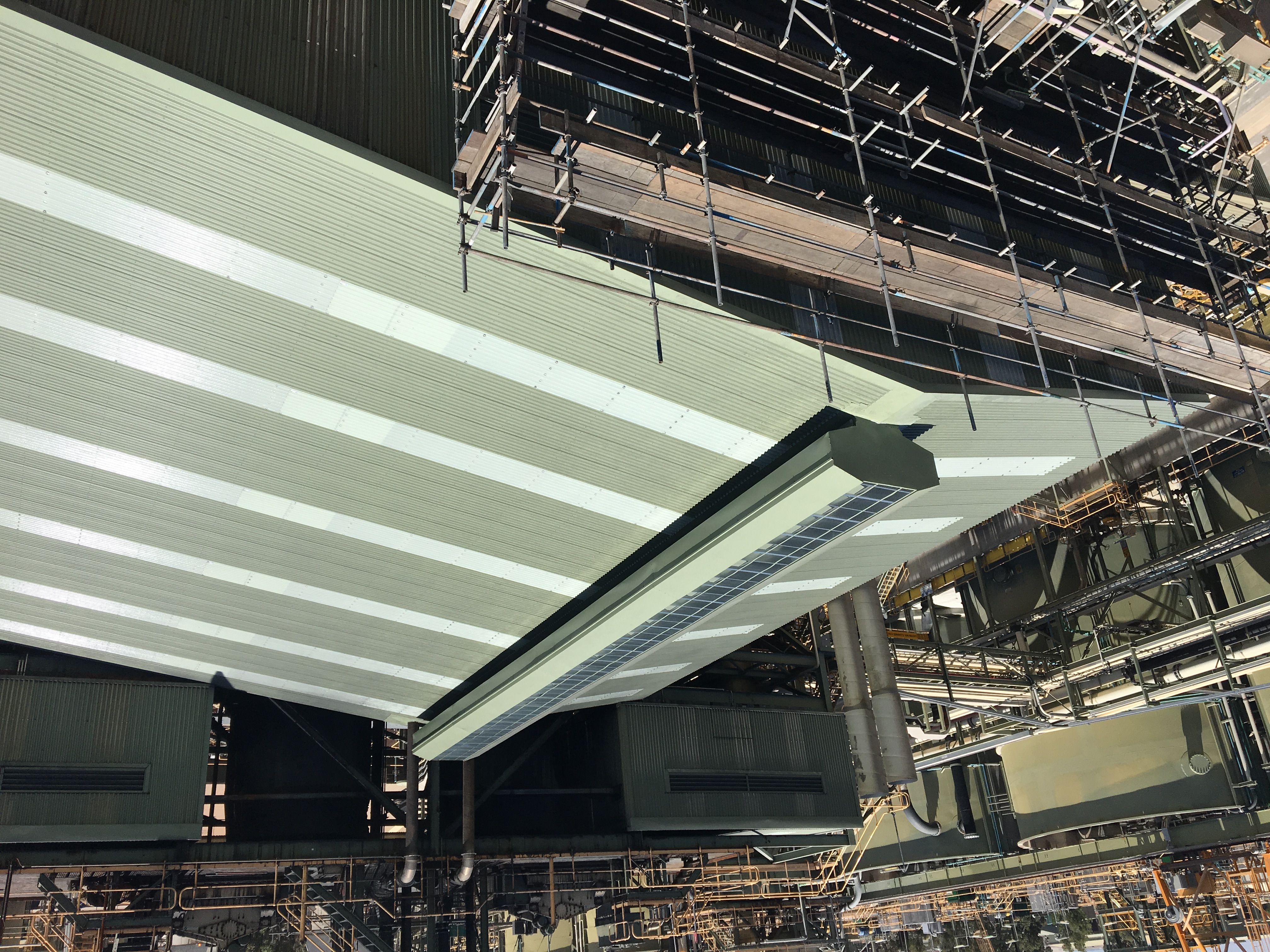 Copper Concentrate Shed — Roof & Structural Upgrade — Photo 15