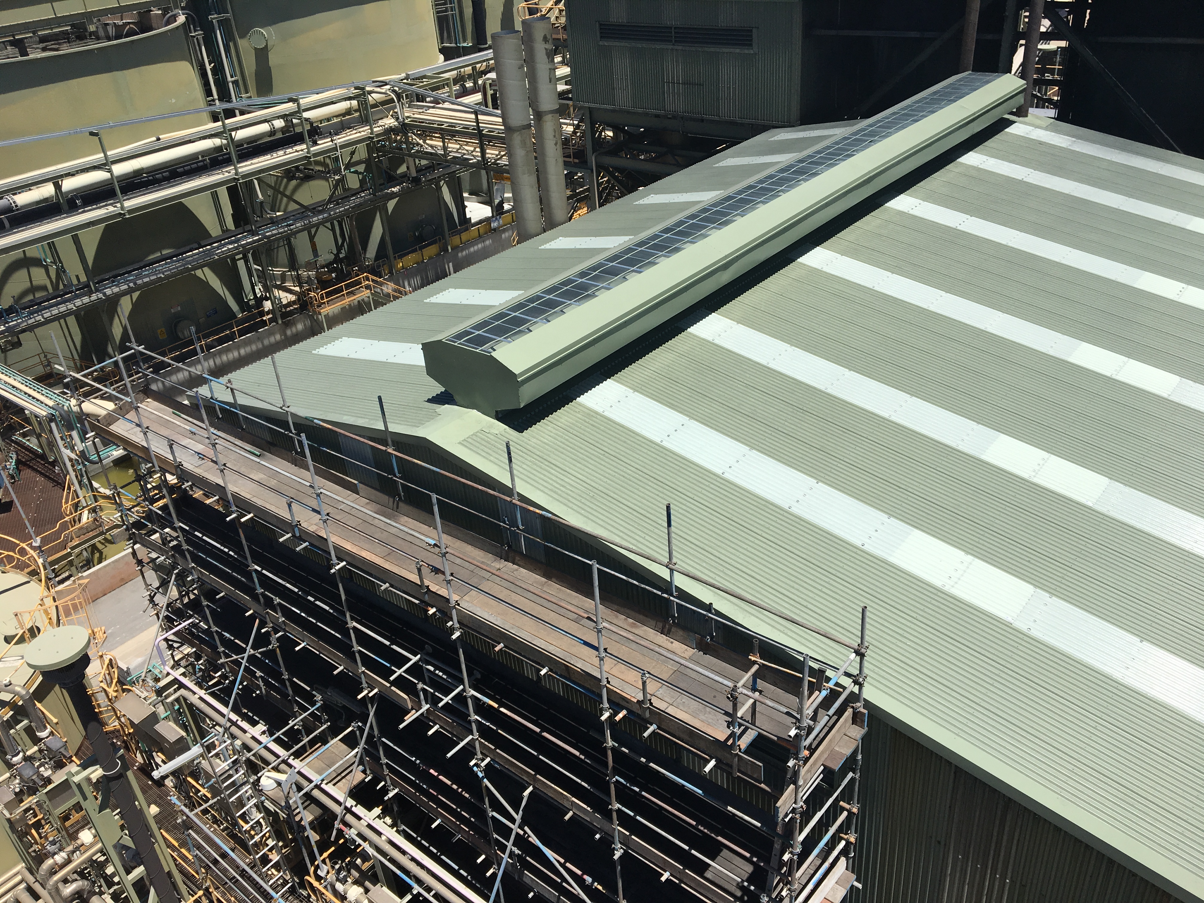 Copper Concentrate Shed — Roof & Structural Upgrade — Photo 16