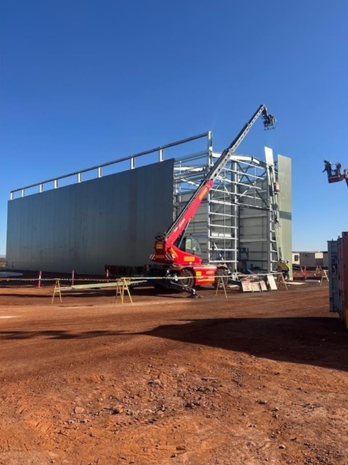 GIS Substation Construction — Iron Ore Operation — Photo 16