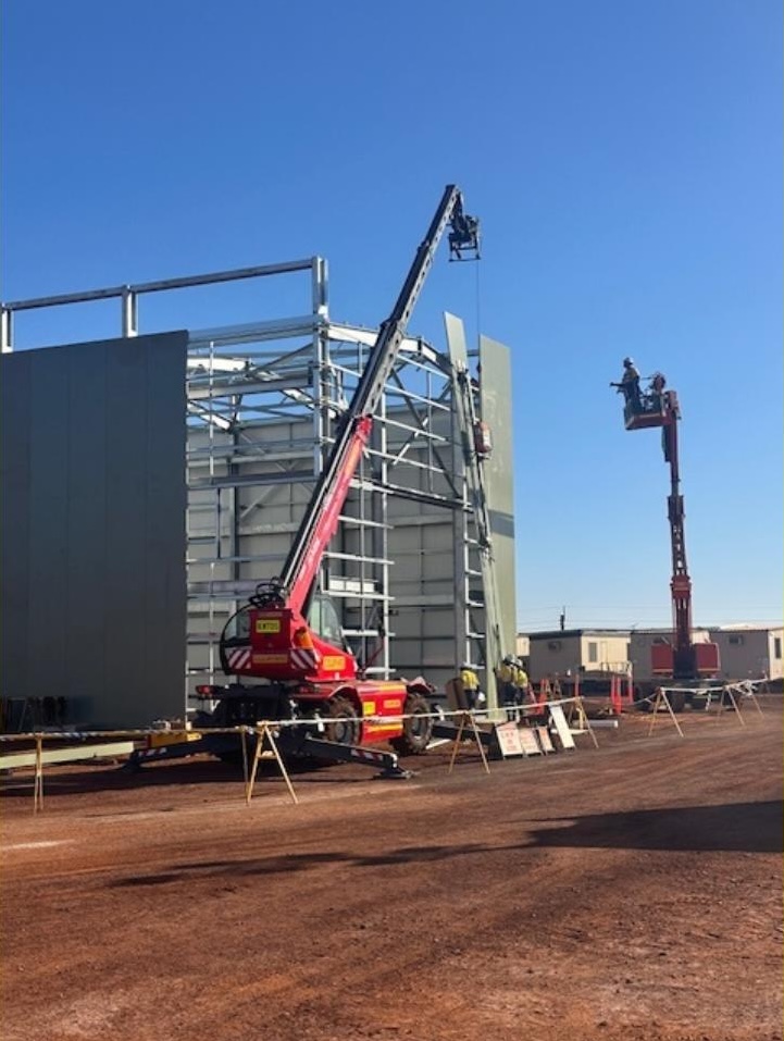 GIS Substation Construction — Iron Ore Operation — Photo 17