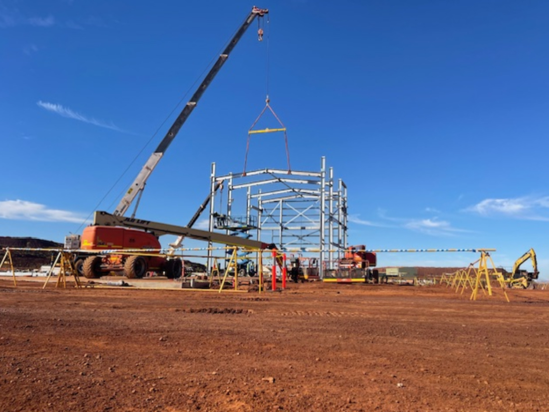 GIS Substation Construction — Iron Ore Operation — Photo 5