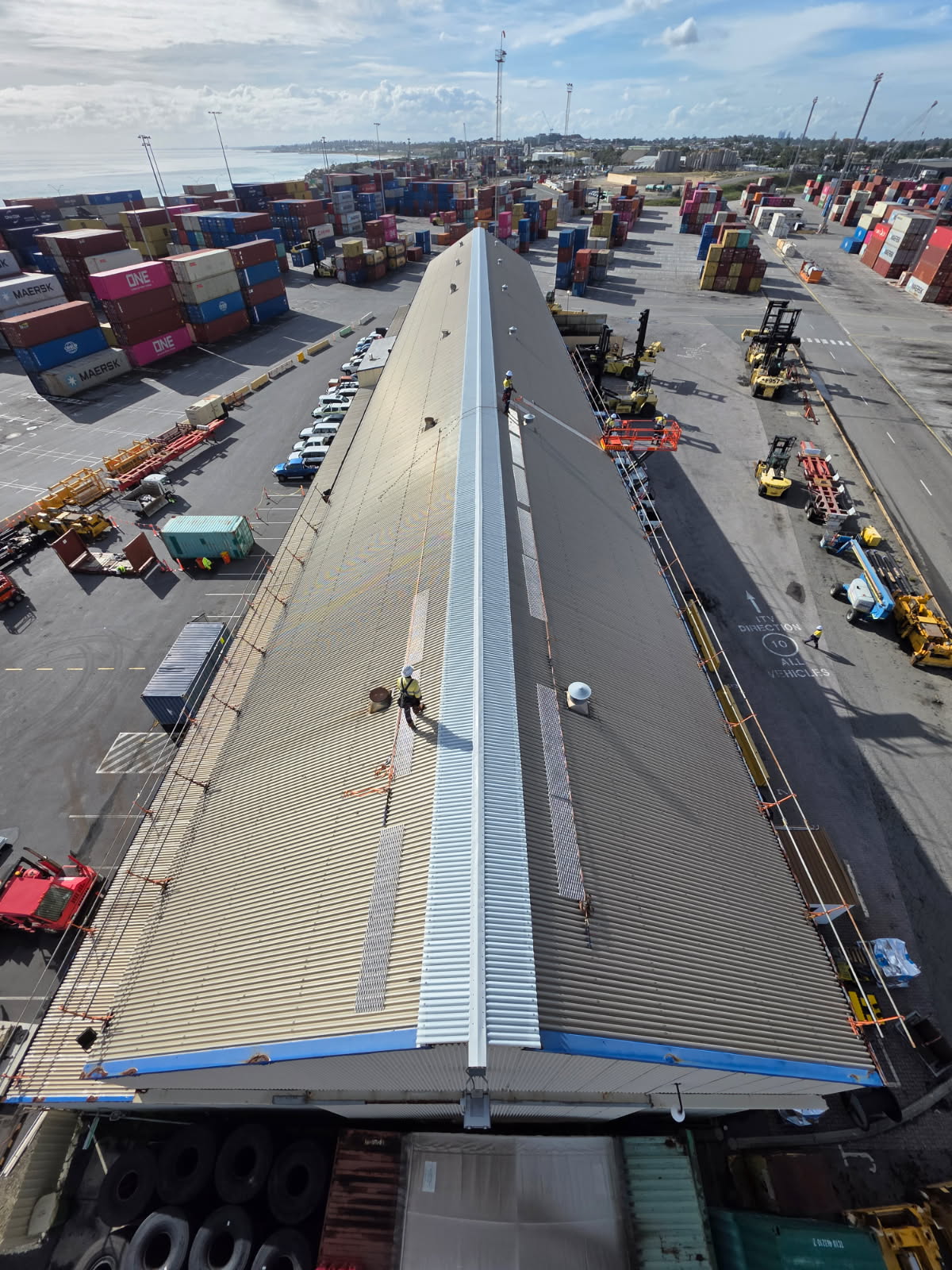 Fremantle Ports — Roofing & Cladding Works — Photo 2