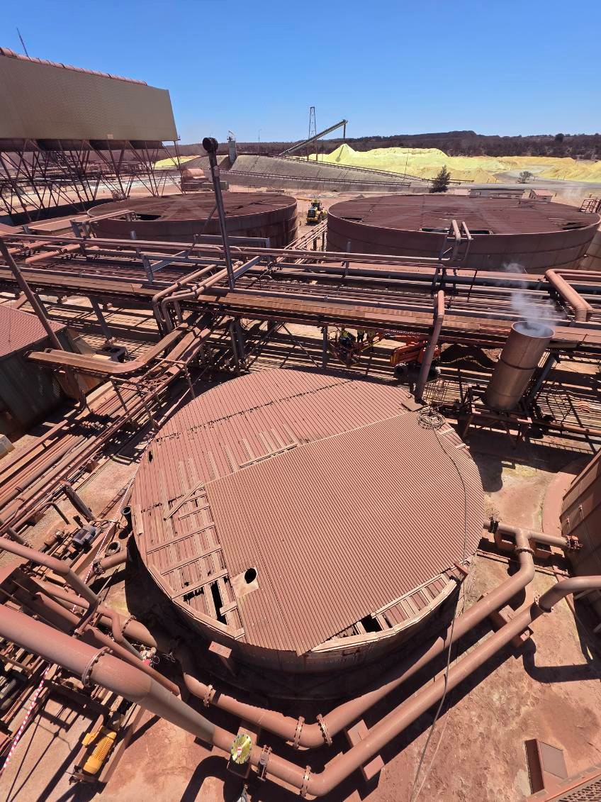 Water Tanks — Roof & Structural Upgrade — Goldfields, Western Australia