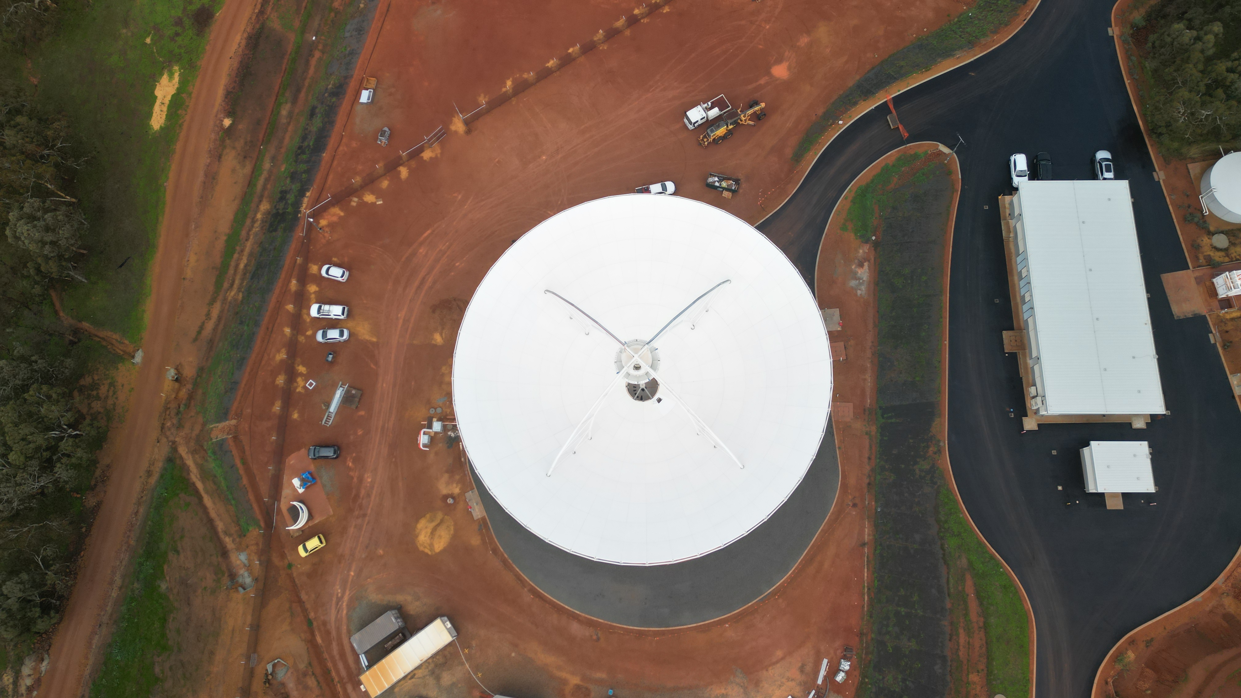 Deep Space Antenna — Cladding Installation — Photo 5