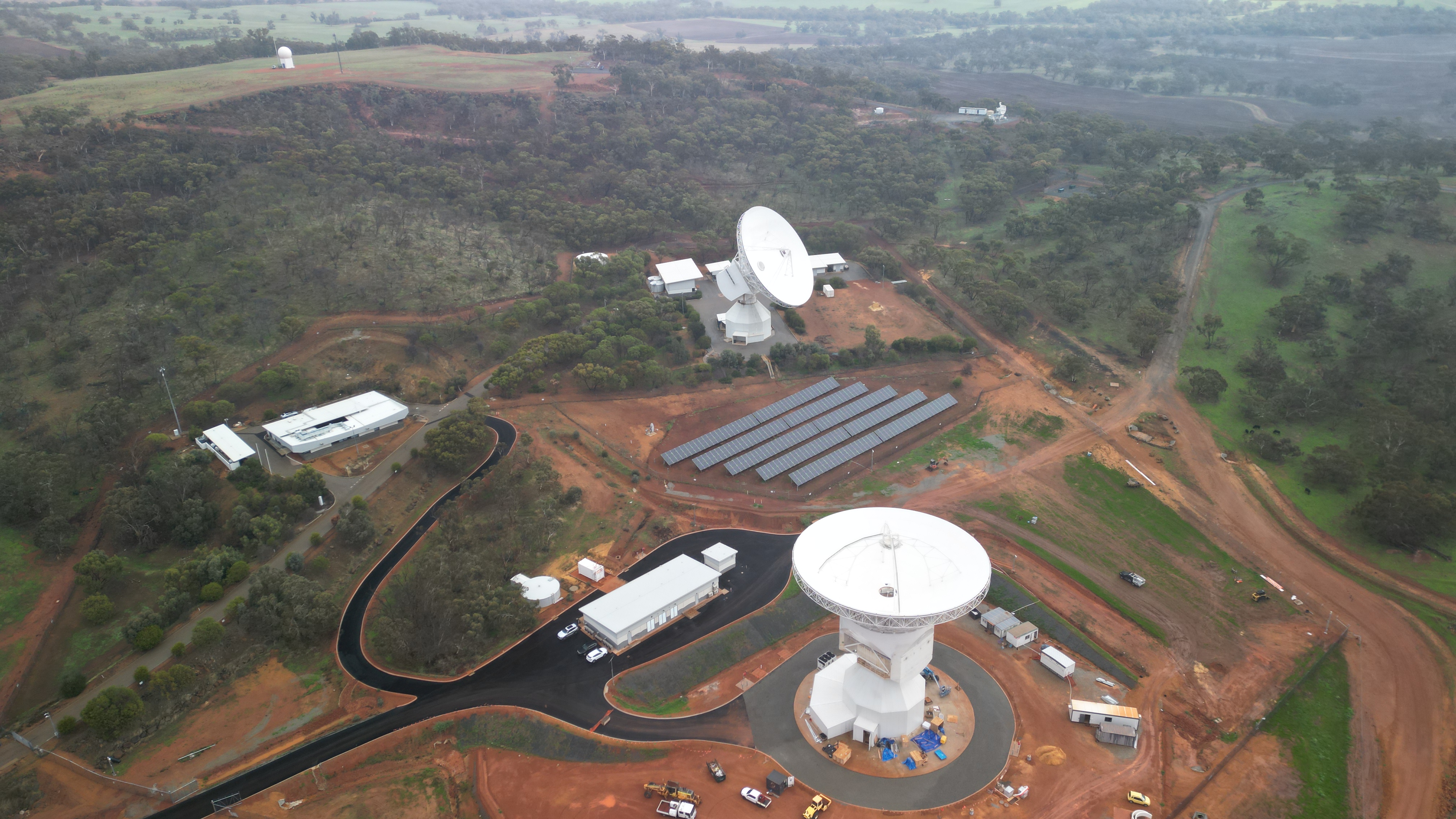 Deep Space Antenna — Cladding Installation — Photo 7