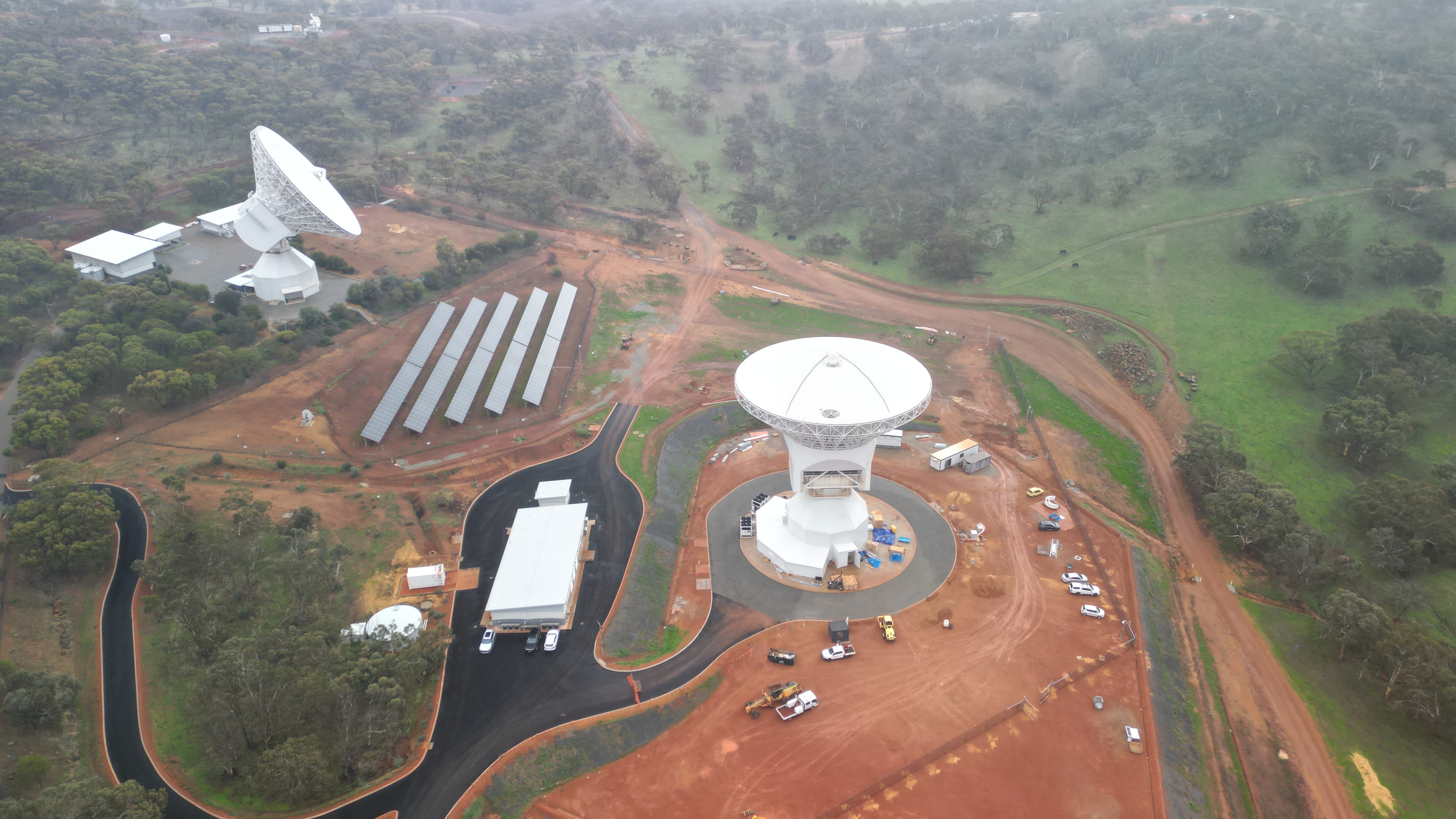 Deep Space Antenna — Cladding Installation — Photo 8