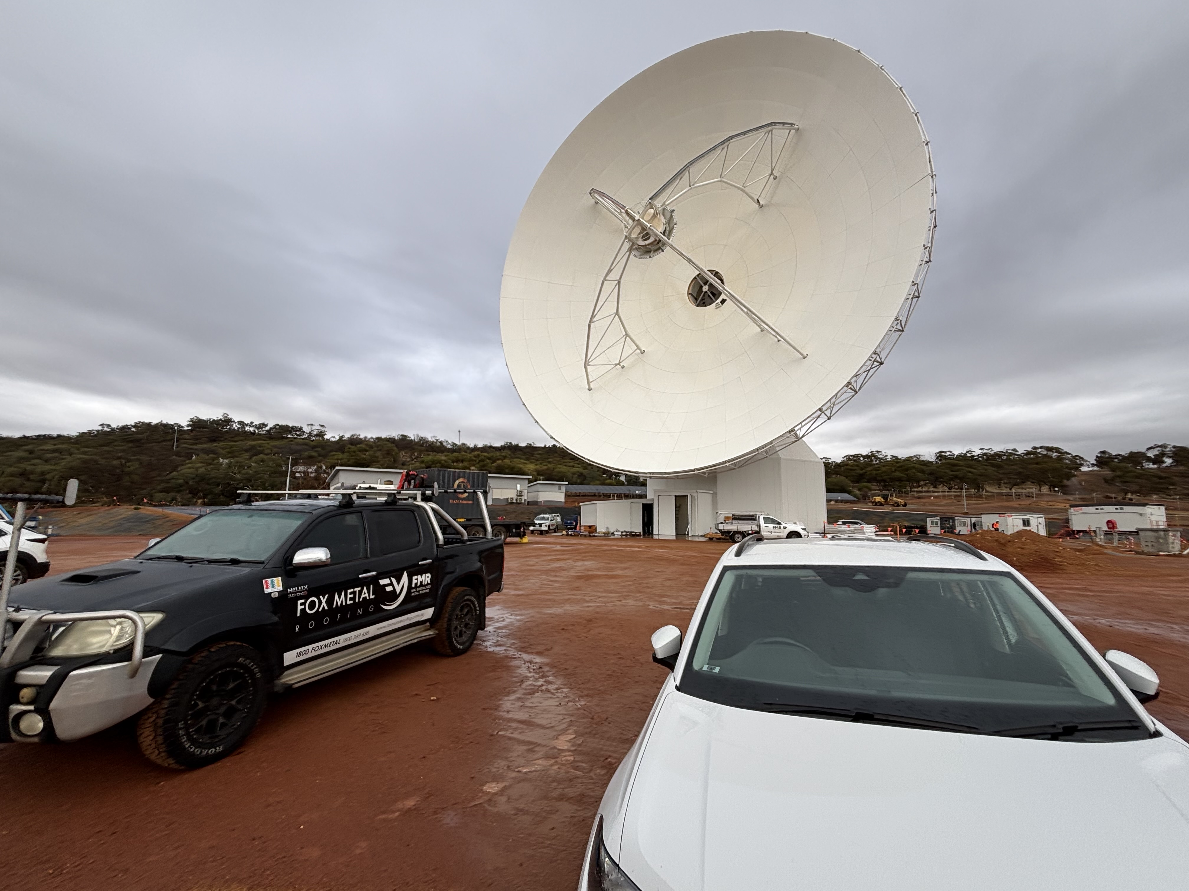 Deep Space Antenna — Cladding Installation — Photo 13