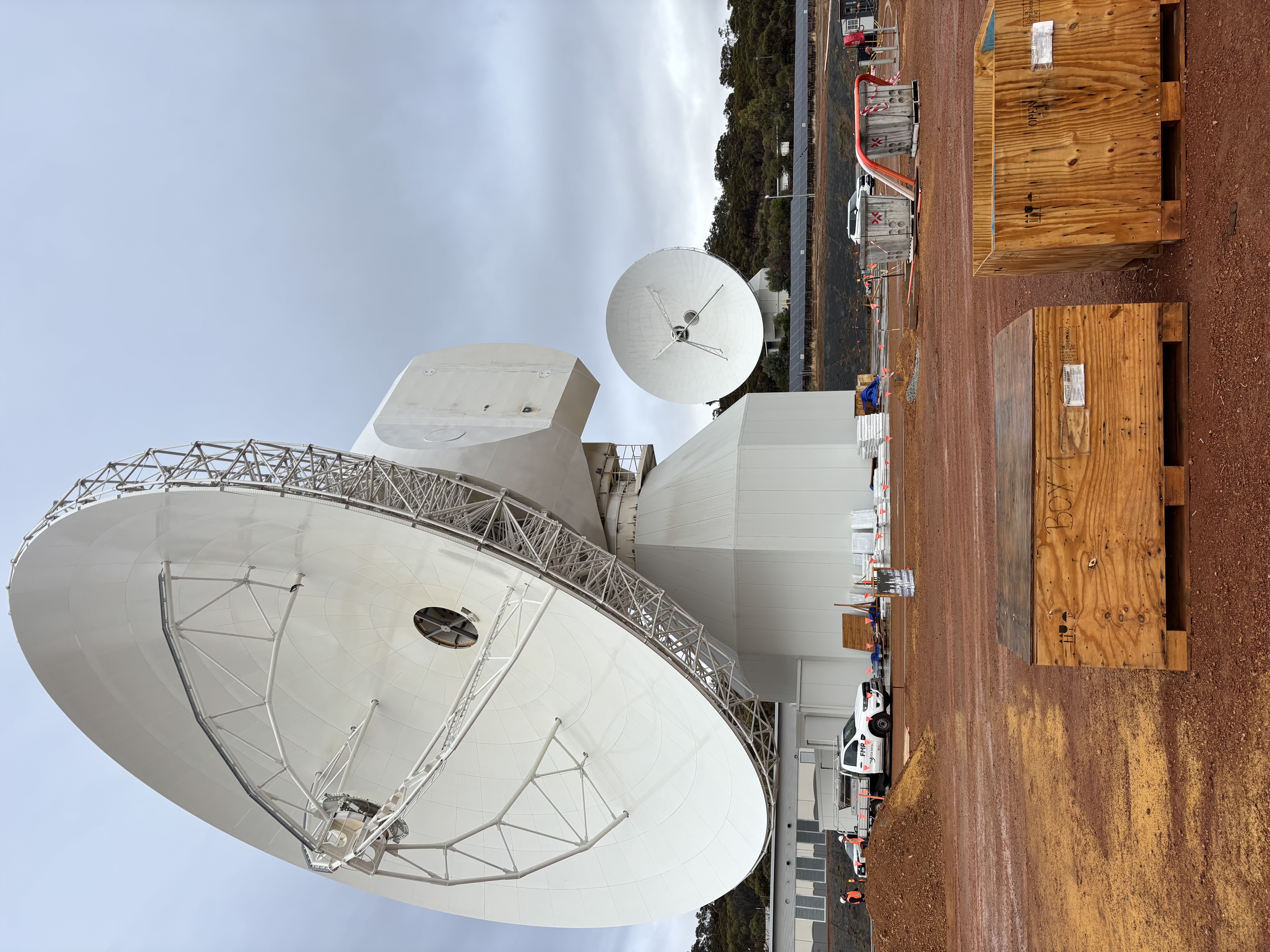 Deep Space Antenna — Cladding Installation — Photo 15
